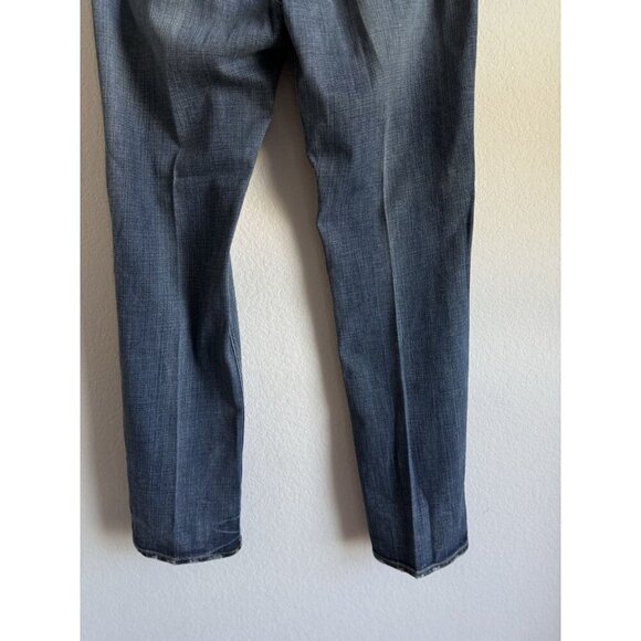 Robert Graham Classic Yates Jeans Men's Light Whiskering Distress Size 38x36 - Picture 9 of 15